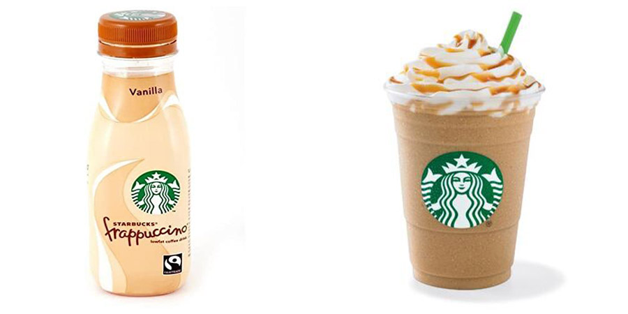 cappuccino vs frappuccino